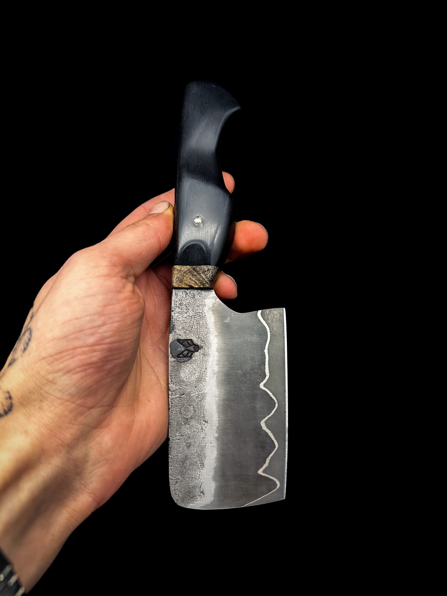 Küchenmesser Mini Beil 1/1, ACHTUNG NICKEL